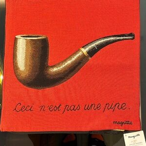 NEW! Magritte cushion cover La trahison des images